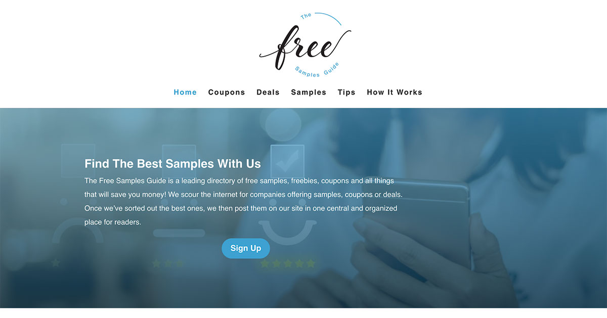 The Free Samples Guide Main Page